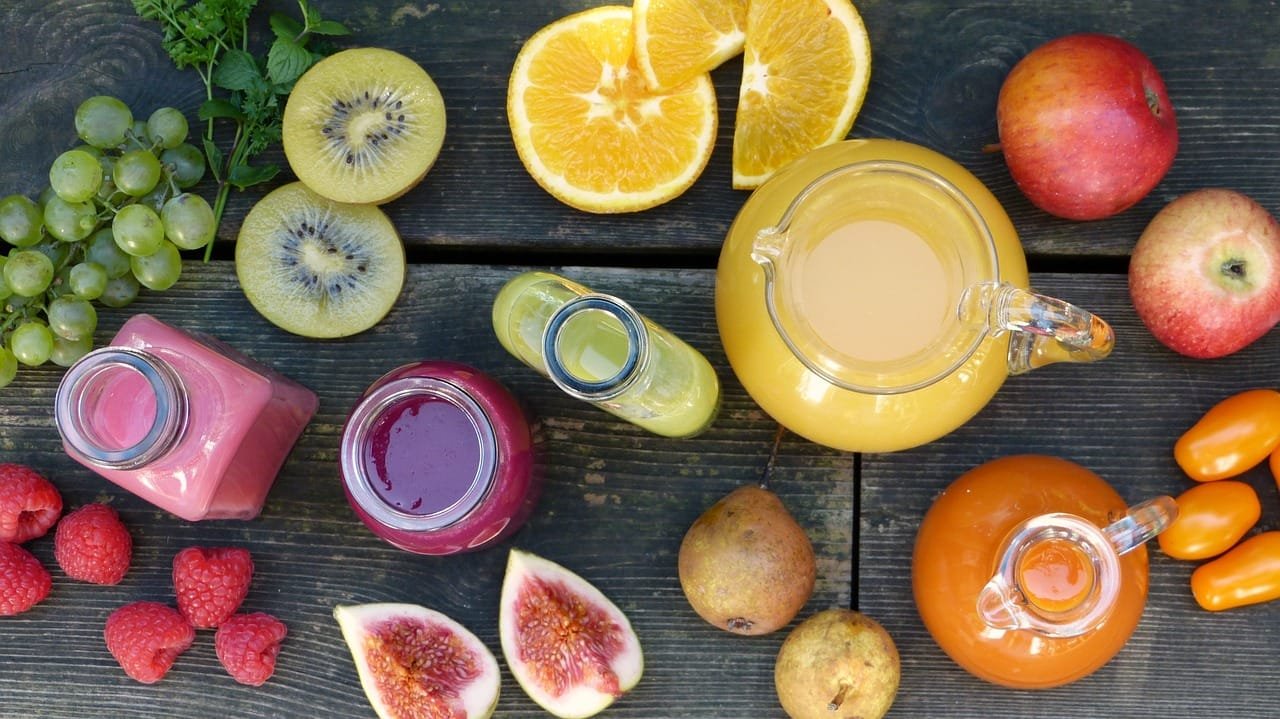 fruit, smoothies, juice